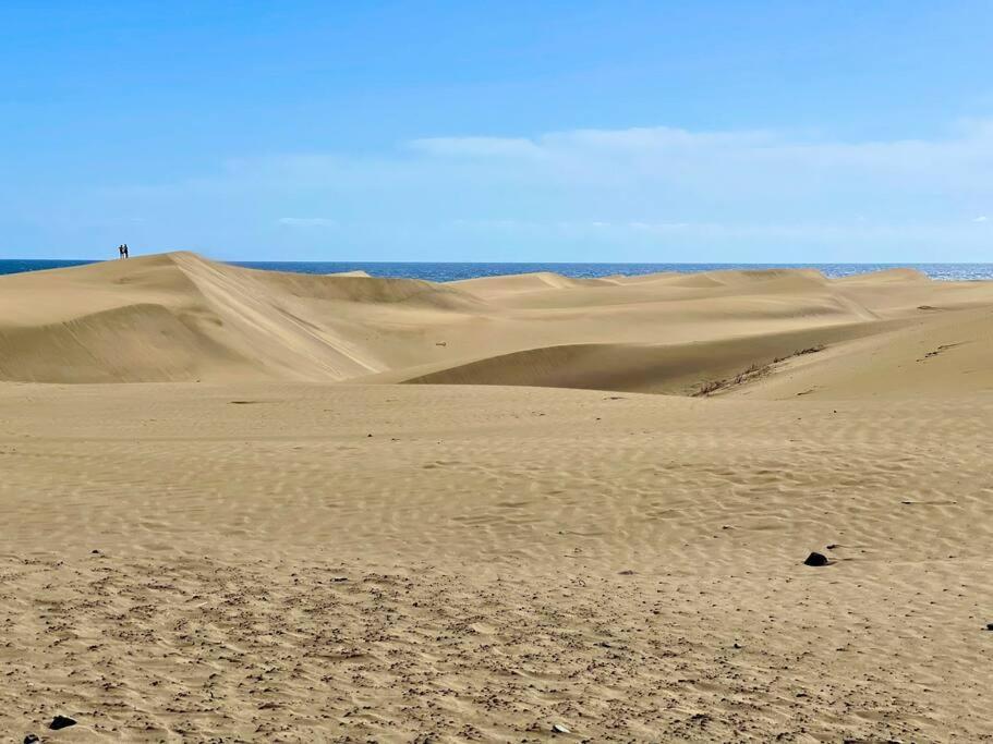Tamaran 102 - Los Campos - Lux Garden Apt Near Dunes, Quiet-Central-Renovated San Bartolomé Exterior foto